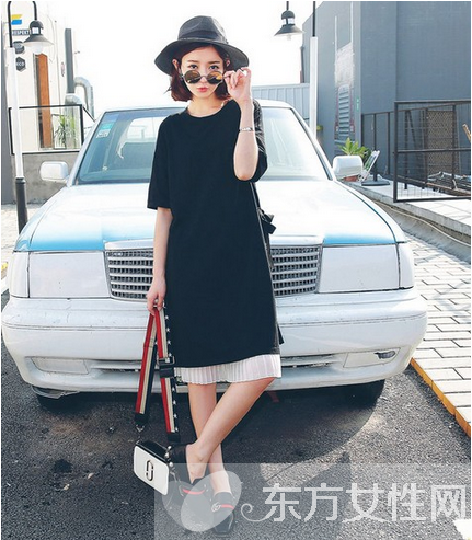 女性时尚服饰 准妈妈照样可能美出天际