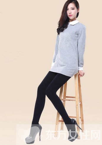 丝袜搭配技巧 搭对颜色瞬间穿出细长美腿