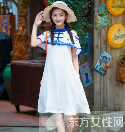 小清新穿衣搭配 夏日的清新主义一见就倾心