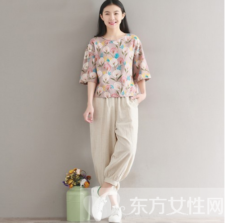 上身胖如何穿衣 精制棉麻回归最本真的自己