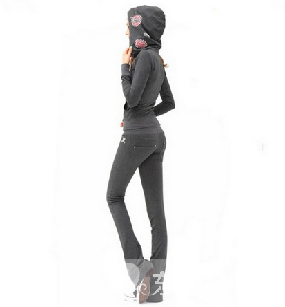 时尚运动衣套装 会穿衣你也可以蜕变氧气美女