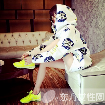 时尚运动衣套装 会穿衣你也可以蜕变氧气美女