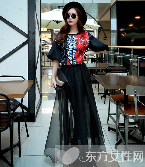 及踝长裙怎么穿好看 裙摆够长才是时髦正道