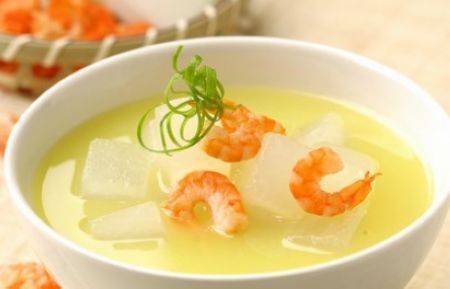 宝宝夏季必备——虾米冬瓜汤