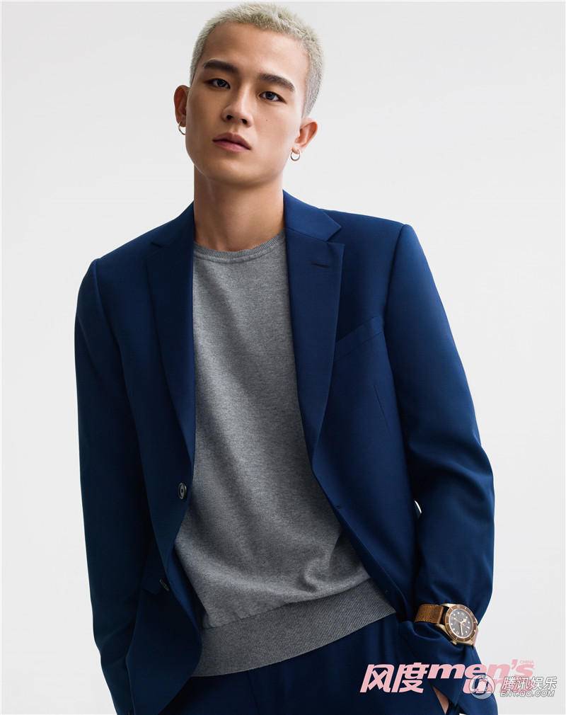 欧豪最新封面写真照 变身双面男票魅力爆表