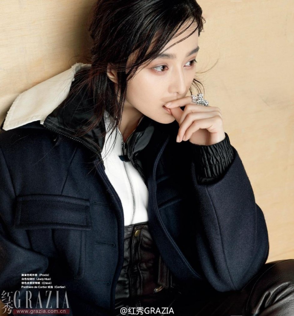 范冰冰登《红秀》杂志9月刊封面 演绎冬日帅气时尚