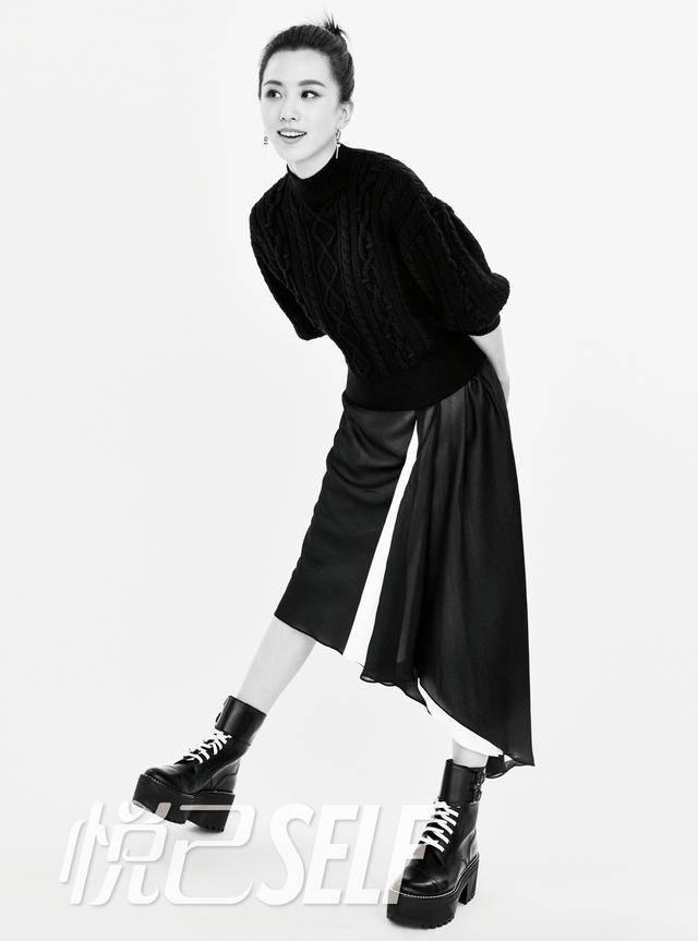 刘诗诗登《悦己SELF》杂志封面 简约干练酷劲十足
