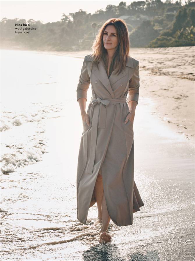 奥斯卡大嘴影后茱莉娅&middot;罗伯茨登《Instyle》封面