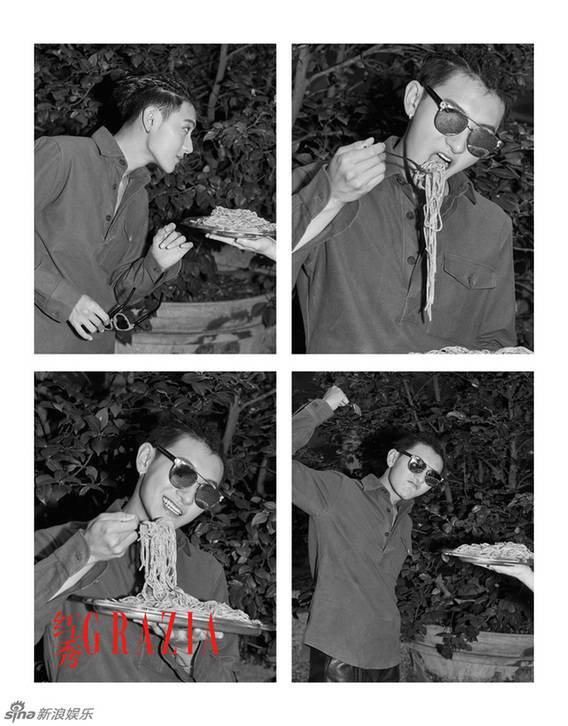 黄子韬最新写真大片曝光 清新不羁帅气时尚