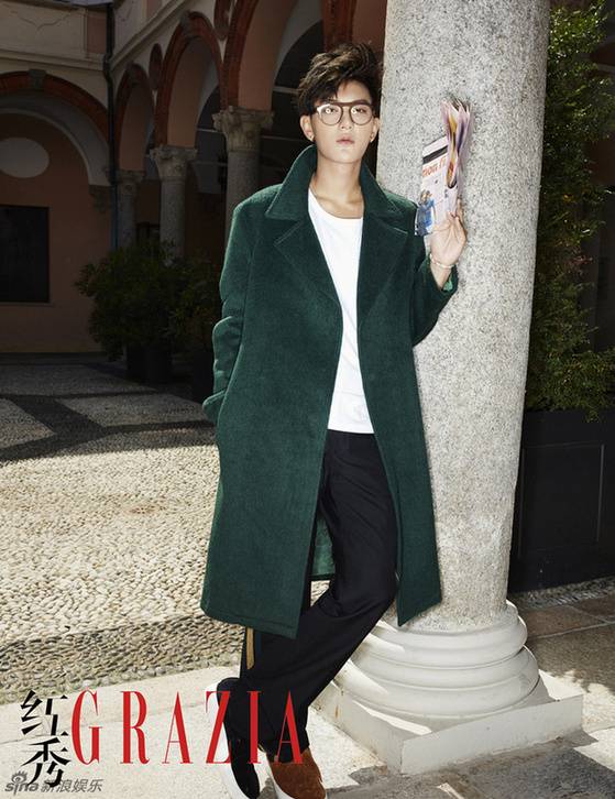 黄子韬最新写真大片曝光 清新不羁帅气时尚