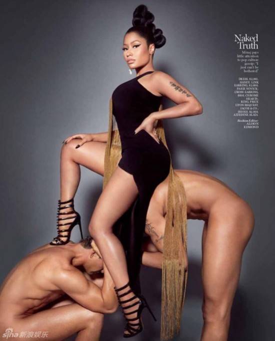 巨臀妮琪米娜写真封面曝光 来势胸胸性感爆棚