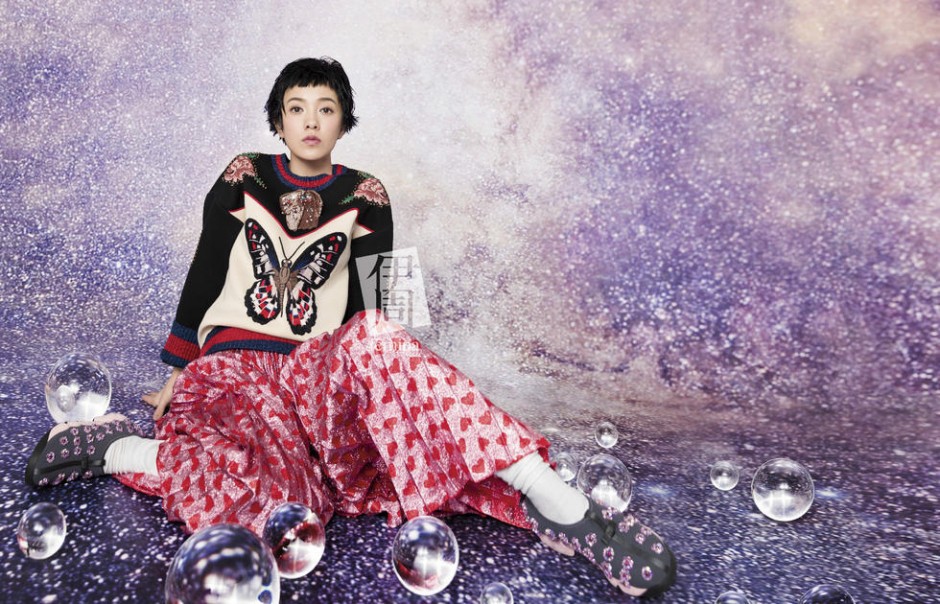 郭采洁短发冷艳写真 奇幻少女变幻莫测