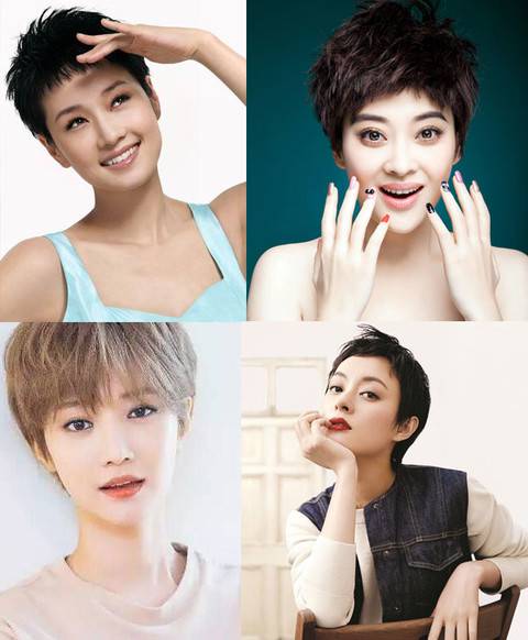 女明星短发发型大放送 这些短发火得不要不要的