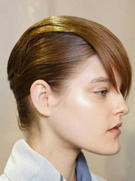 娱乐圈大油头发型走高 湿发油发谁最美