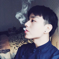 欧美男生超拽霸气抽烟头像图片