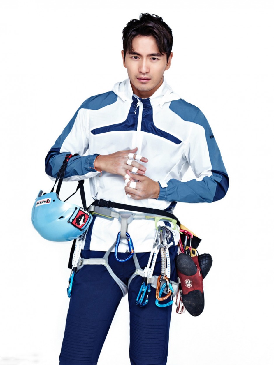 韩星李阵郁海报高清图 全方位展现硬汉本色