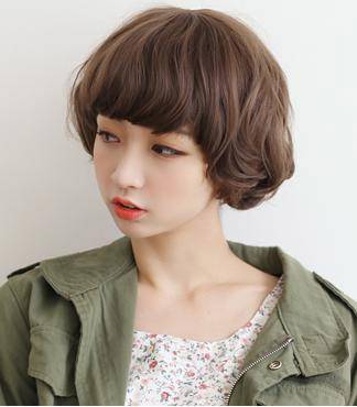 小清新气质短发发型推荐 开启菱形小颜法则