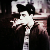 欧美男生超拽霸气抽烟头像图片