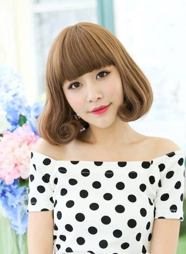 小清新气质短发发型推荐 开启菱形小颜法则