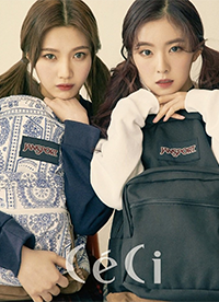 red velvet组合joy和Irene青春气息写真曝光