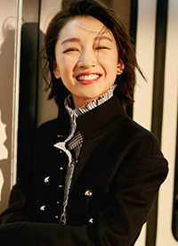 周冬雨杂志封面写真 英伦范coolgirl上线