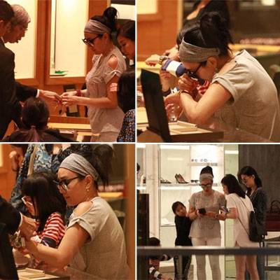 钟丽缇结婚了吗 准新娘穿梭名店办嫁妆