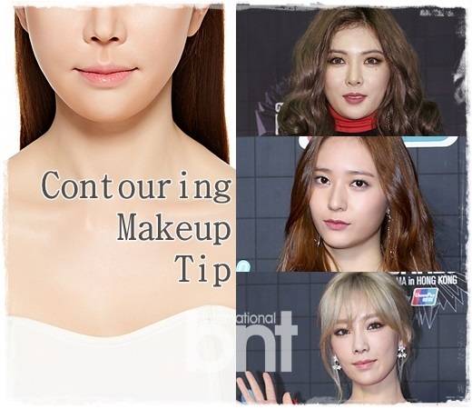 韩流明星美貌源自轮廓妆容 赶紧学起来！