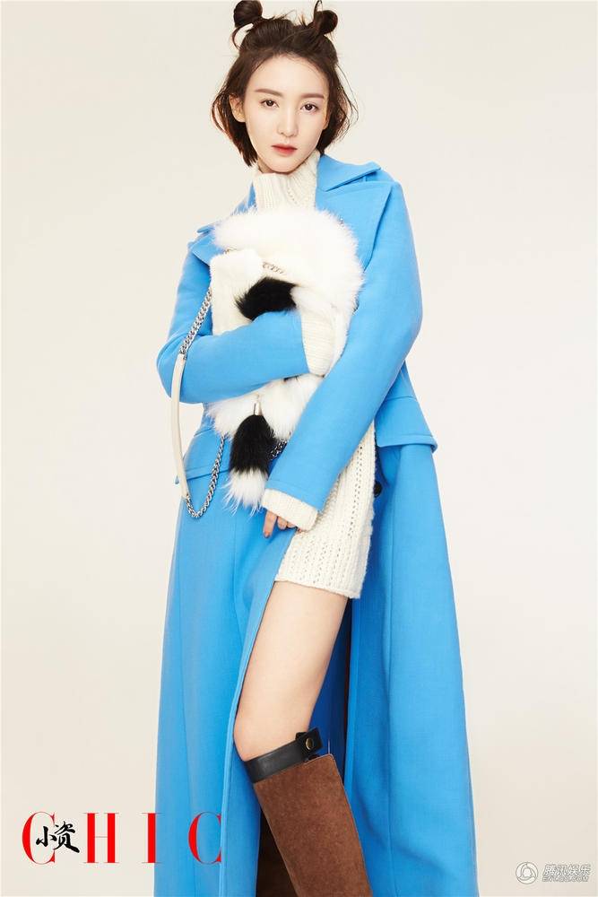 金晨最新时尚写真大片 轻松hold住多种造型