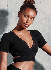 维密黑天使Jasmine Tookes性感运动大片曝光