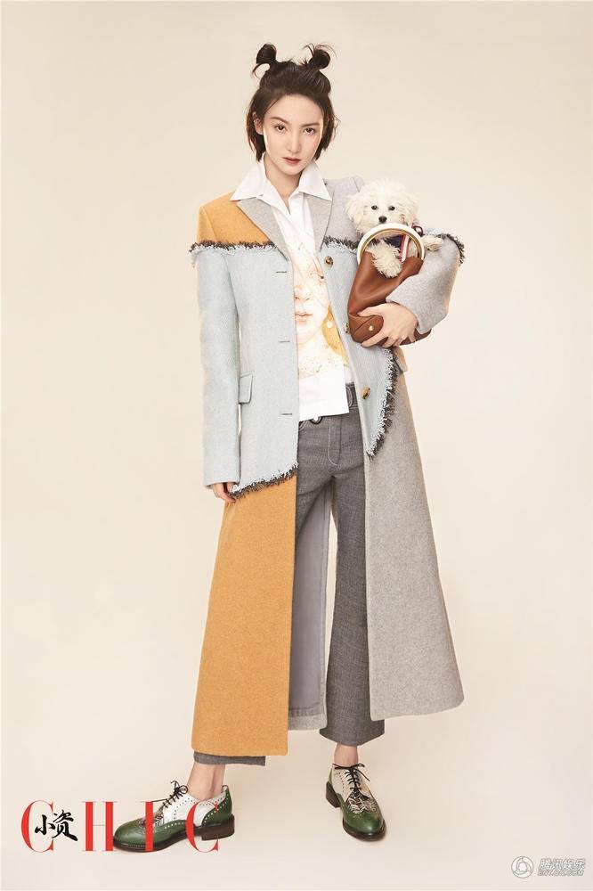 金晨最新时尚写真大片 轻松hold住多种造型