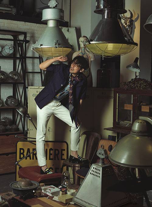 演员王千源开年写真大片 硬汉与暖男之间转换自如