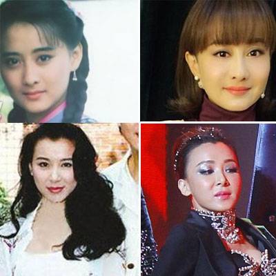 琼瑶女星今昔对比 蒋勤勤网红脸王艳似大妈