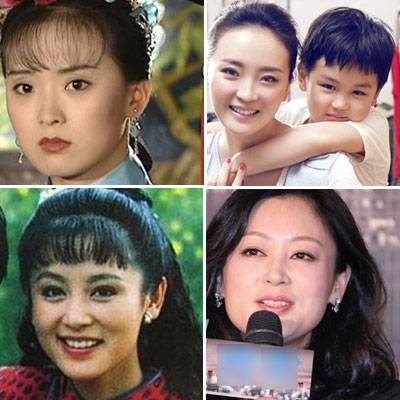 琼瑶女星今昔对比 蒋勤勤网红脸王艳似大妈
