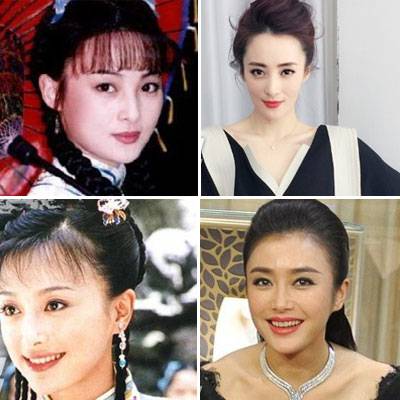 琼瑶女星今昔对比 蒋勤勤网红脸王艳似大妈