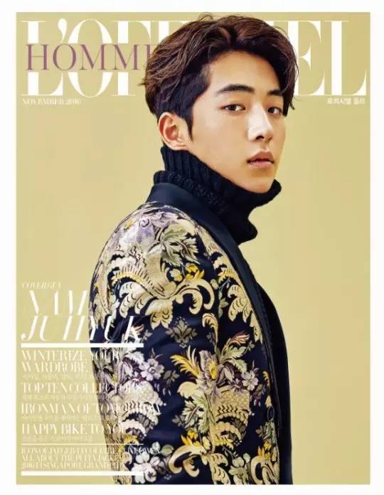 韩国小鲜肉南柱赫时尚画报 尽显绅士风格