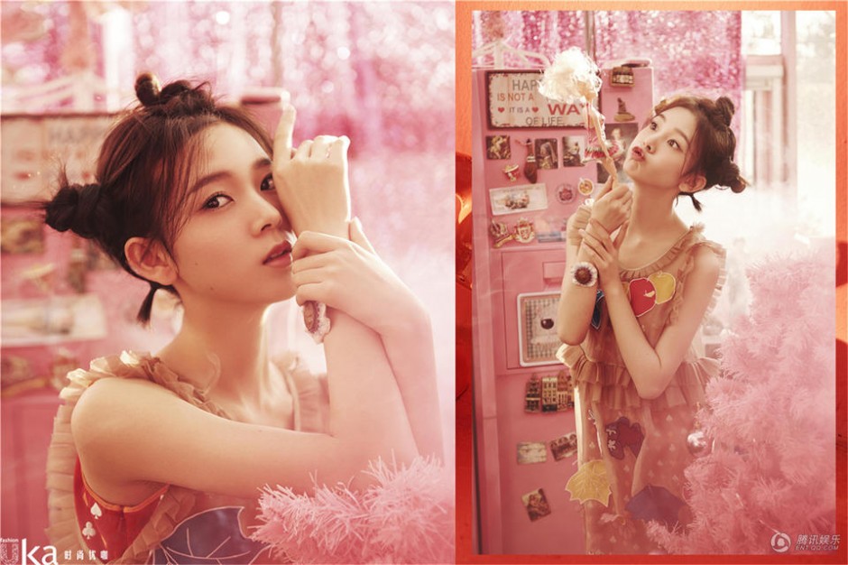 陈瑶最新写真大片曝光 粉色梦幻少女心炸裂