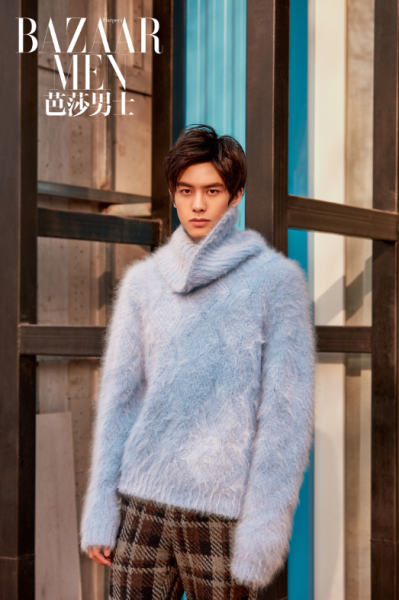 宋威龙时尚写真图片 眼神清澈散发男士魅力