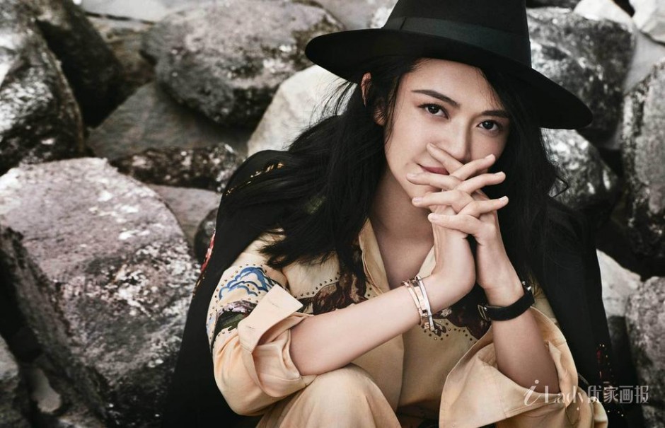 辣妈姚晨最新时尚大片 化身帅气西部牛仔