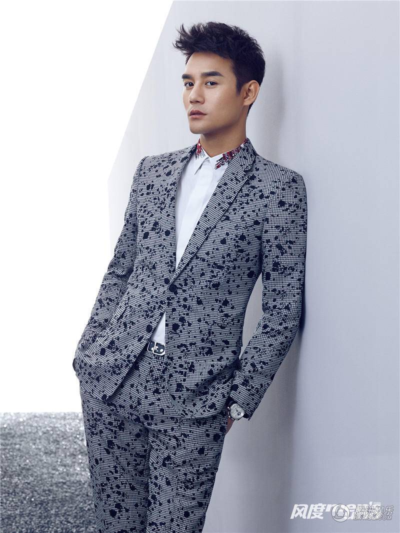 王凯时尚写真大片 目光慵懒风格雅痞率性