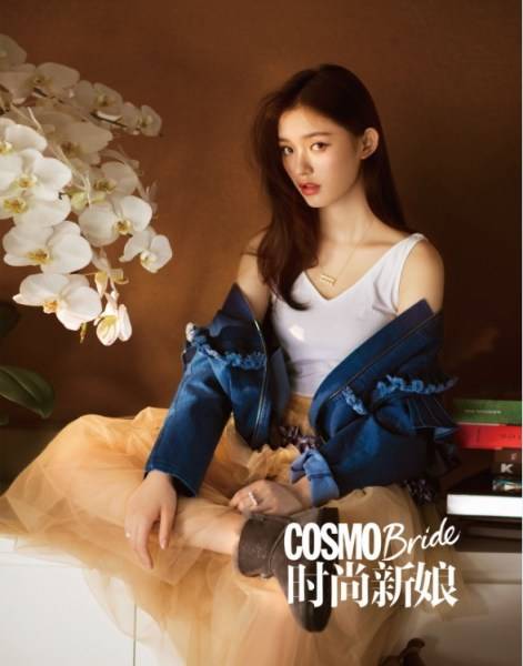 林允最新杂志大片 优雅妩媚宛如油画中人