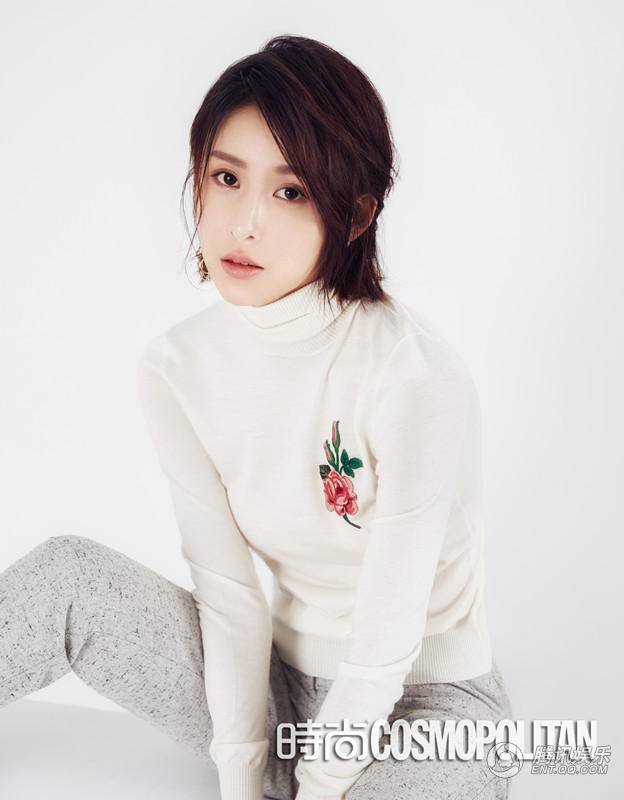 内地女演员贾青写真大片 清新自然笑容温暖