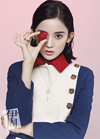 古力娜扎杂志大片曝光 变身复古糖果女孩