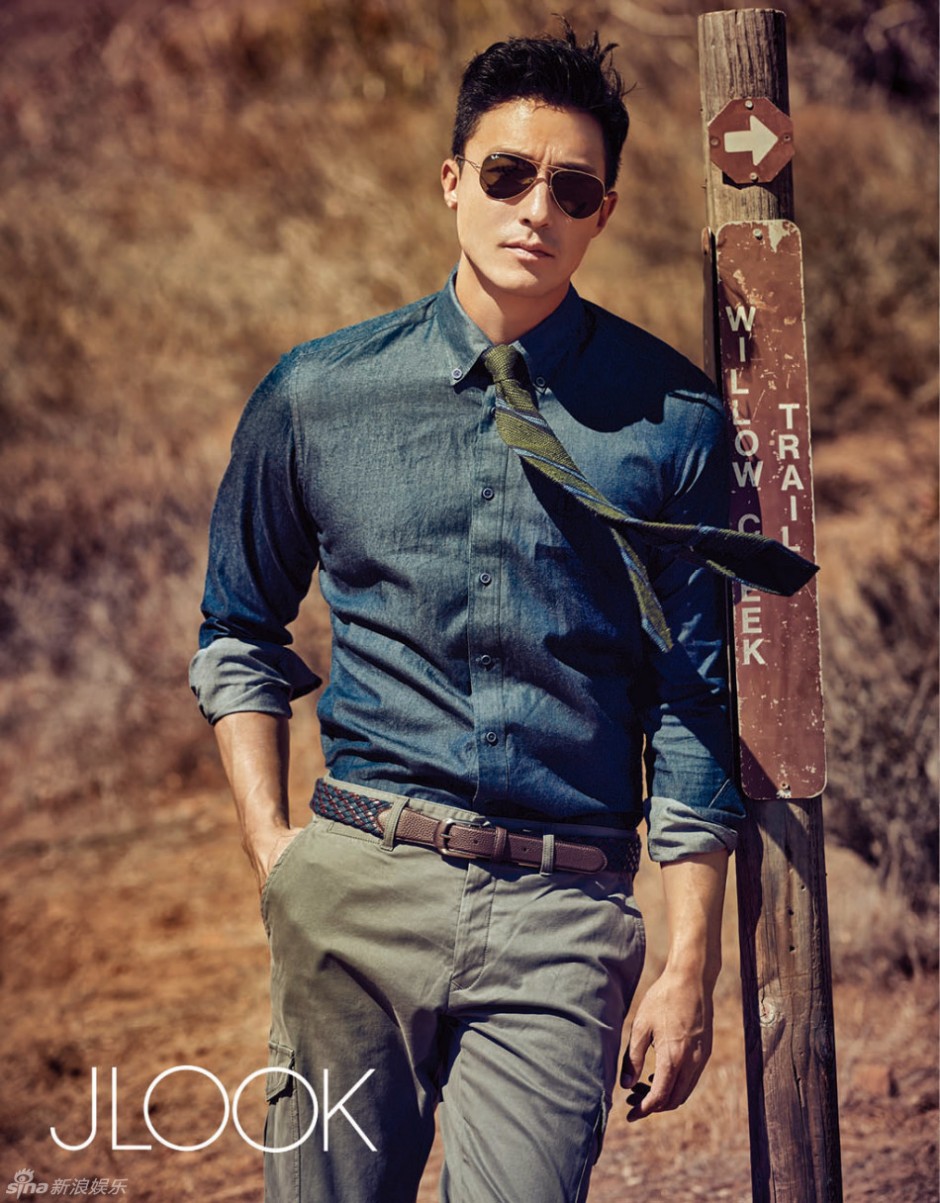 韩星丹尼尔亨利时尚画报 尽显秋日熟男魅力