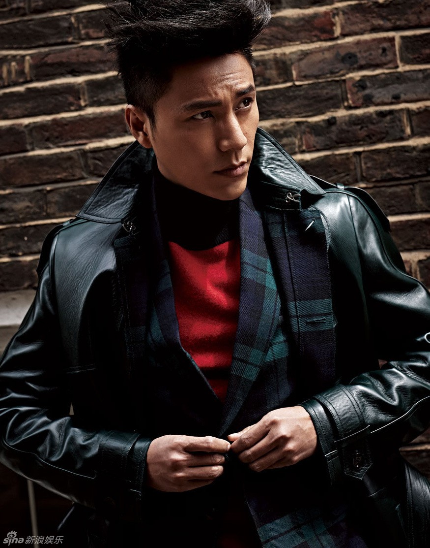 陈坤帅气西装写真图片