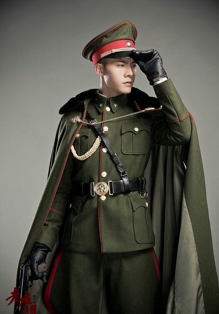 老九门陈伟霆造型海报曝光