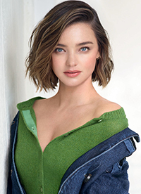 天使辣妈米兰达可儿时尚写真 清爽短发似少女