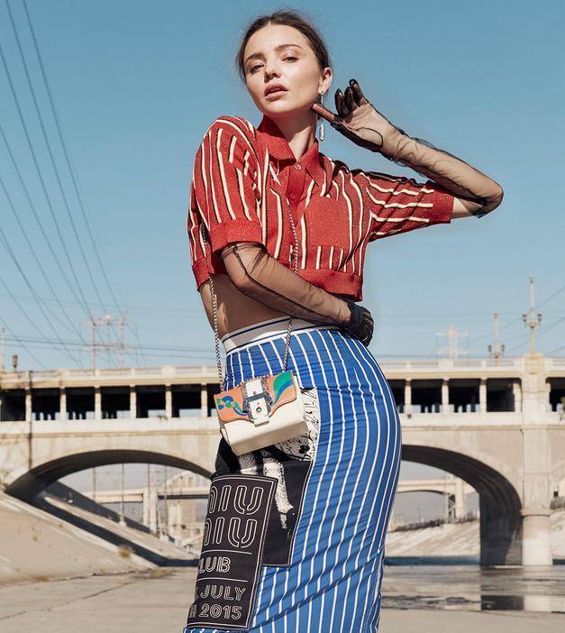 米兰达可儿时尚写真大片 精致五官尽显超模气质