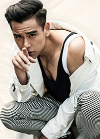 彭于晏雅痞大片写真集 网友惊呼太野性