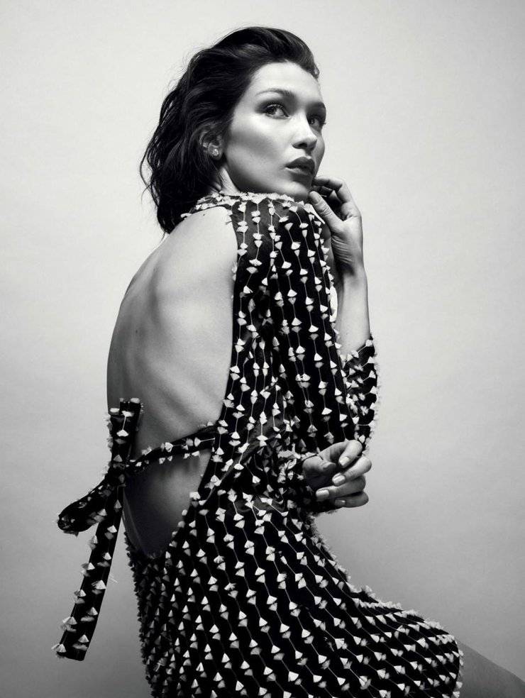 超模贝拉哈迪德时尚写真 大秀性感酥胸