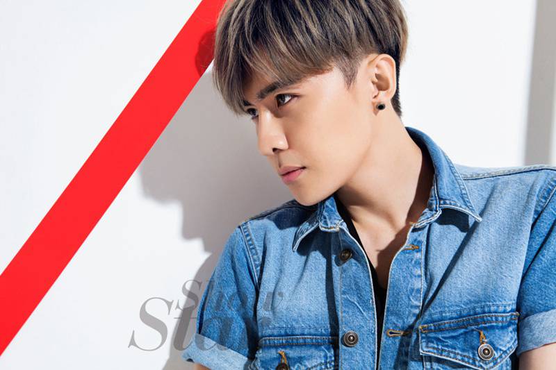 人气偶像唐禹哲短发潮流时尚写真集